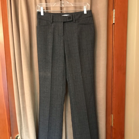 NWOT trousers 0 charcoal grey stretch - Picture 1 of 3